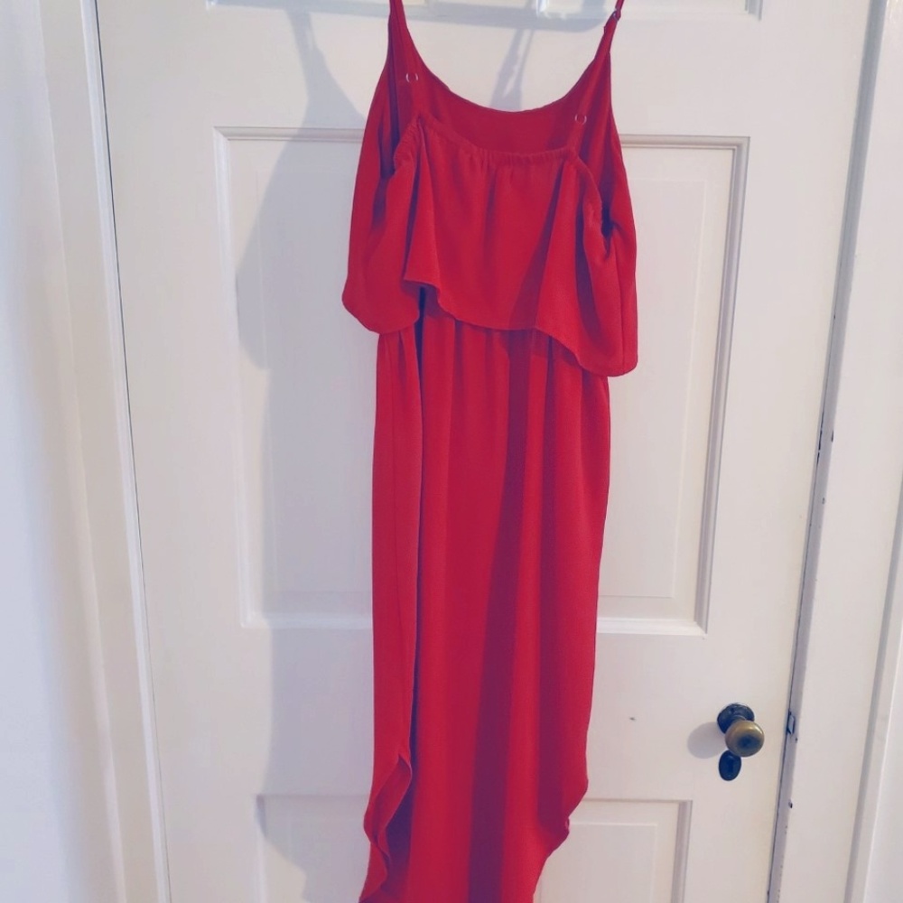 Red berry summer dress - Picture 1 of 2